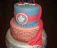 Captain America Cake for Haidar